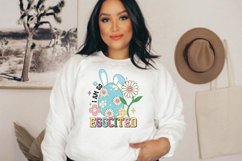 I Am So Eggcited Sublimation | Retro Easter Sublimation Product Image 4