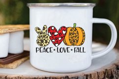Halloween sublimation | peace love fall sublimatilon Product Image 4