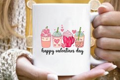 Happy Valentines Day - Coffee Valentines Sublimation Product Image 5