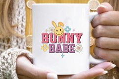 Bunny Babe Sublimation | Retro Easter Sublimation Product Image 5