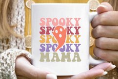 Spooky Mama | Halloween SVG | Pumpkin SVG Designs Product Image 5