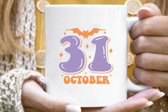 31 October Halloween SVG | Spooky Vibes SVG | Svg Cut Files Product Image 5