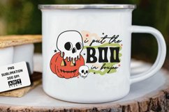 Halloween PNG Sublimation, Iput the boo in boujee PNG Product Image 5