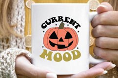 Current Mood Halloween SVG | Halloween Pumpkin SVG Product Image 5