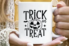 Trick Or Treat SVG | Halloween Pumpkin SVG | SVG Cut Files Product Image 5