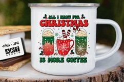Retro christmas sublimation, Coffee christmas sublimation Product Image 5