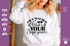Teacher Svg Design, Teacher Quote Svg, Teacher Svg Product Image 1