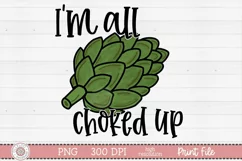I’m all choked up sublimation design preview