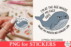 I'm At The Age Where My Face Says What My Mouth No Longer Product Image 1