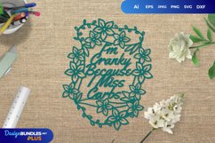 I'm Cranky because I Miss Carbs Papercut Product Image 1