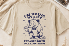 I'm Doing My Best Please Lower Your Expectations Funny SVG Product Image 2