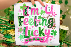 I'm Feeling Lucky PNG, St Patrick's Day PNG, Lucky Day PNG Product Image 2