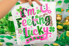 I'm Feeling Lucky PNG, St Patrick's Day PNG, Lucky Day PNG Product Image 3