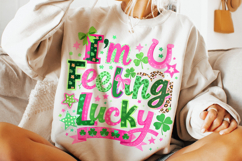 I'm Feeling Lucky PNG, St Patrick's Day PNG, Lucky Day PNG Product Image 5