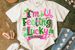I'm Feeling Lucky PNG, St Patrick's Day PNG, Lucky Day PNG Product Image 6