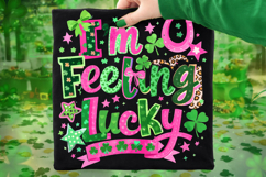 I'm Feeling Lucky PNG, St Patrick's Day PNG, Lucky Day PNG Product Image 1