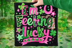 I'm Feeling Lucky PNG, St Patrick's Day PNG, Lucky Day PNG Product Image 1