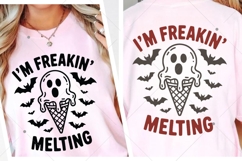 I'm Freakin Melting SVG PNG, Vintage Spooky SVG, Retro Funny Product Image 8