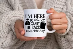 I'm Here To Carry The Bags SVG, True Crime Queen SVG Design Product Image 3