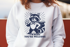 Funny Superhero Raccoon SVG PNG Cute Print for Shirts, Mugs Product Image 2