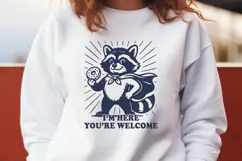 Funny Superhero Raccoon SVG PNG Cute Print for Shirts, Mugs Product Image 2