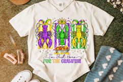 I'm Just Here For The Crawfish PNG, Mardi Gras PNG Crawfish Product Image 5