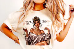 I'm Not Perfect I'm Limited Edition PNG, Motivational Quote Product Image 2