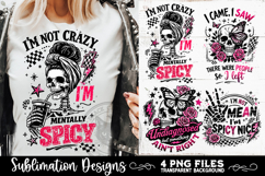 Sarcastic Valentine PNG Funny Sublimation 4 Designs Product Image 4