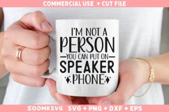 Sarcastic SVG, Funny SVG, Funny Quotes SVG, Funny Mug SVG Product Image 2