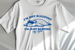 I'm Not Sleeping SVG - Funny Capybara PNG - Resting My Eyes Product Image 3