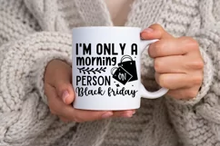 I'm Only A Morning Person SVG, True Crime Queen SVG Design Product Image 3