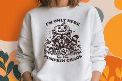 Funny Fall SVG Bundle | Snarky Raccoon Autumn PNG Designs Product Image 7