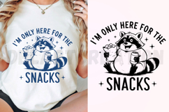 Im Only Here For The Snacks SVG Product Image 2