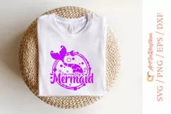 I am really a mermaid svg, Mermaid tail svg, I love mermaids Product Image 2