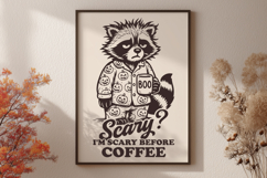Funny Fall SVG Bundle | Snarky Raccoon Autumn PNG Designs Product Image 8