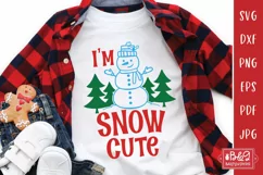 Christmas Kids Shirt Design - SVG Cut File