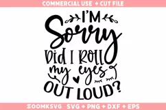Sarcastic SVG, Funny SVG, Funny Quotes SVG, Funny Mug SVG Product Image 2