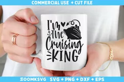 I'm the cruising king SVG | Cruise SVG | Summer SVG Product Image 2
