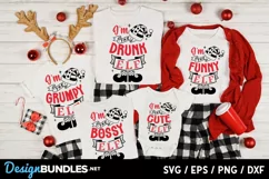 I'm the cute elf svg, I'm the drunk elf svg, I'm the funny Product Image 1