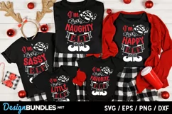 I'm the sassy elf svg, I'm the naughty elf svg, Product Image 1
