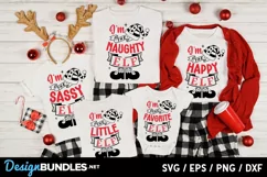 I'm the sassy elf svg, I'm the naughty elf svg, Product Image 2