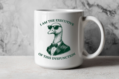 Funny Executive Goose SVG, Office Humor Design Product Image 2