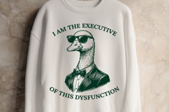 Funny Executive Goose SVG, Office Humor Design Product Image 3