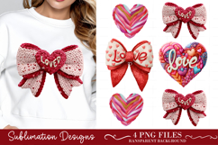 Watercolor Valentine's Day Png clipart Product Image 1