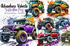 Adventure Vehicle off-Road Sublimation Product Image 1