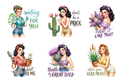 Funny Retro Gardening Sublimation PNG Bundle Product Image 4