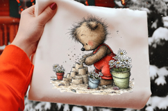 Tropical Sandcastle Bear Clipart Product Image 2