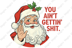 Funny Sarcastic Santa PNG Product Image 1
