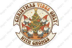 Christmas Vibes Only Sublimation Product Image 1