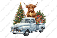 Christmas Highland Cow Product Image 1